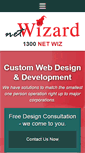 Mobile Screenshot of netwizarddesign.com.au